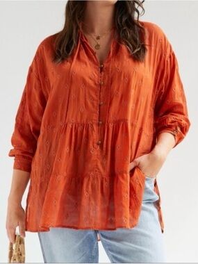 Pilcro Patterned Blouse